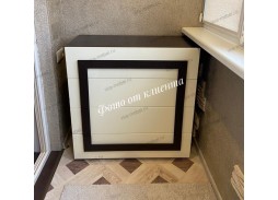 "Дженни 1 МДФ" обувница с глянцевым фасадом 14 450 Р. в Вира Мебель "Дженни 1 МДФ" обувница с глянцевым фасадом