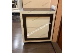 "Дженни 1 МДФ" обувница с глянцевым фасадом 14 450 Р. в Вира Мебель "Дженни 1 МДФ" обувница с глянцевым фасадом