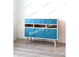 "Нордик 5" комод на ножках