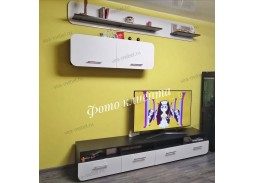 "Модерн 1" глянцевая стенка 30 350 Р. в Вира Мебель "Модерн 1" глянцевая стенка