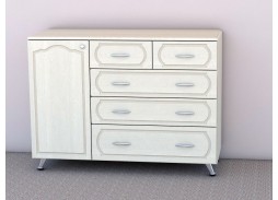 "Александр 5" комод МДФ 15 650 Р. в Вира Мебель "Александр 5" комод МДФ