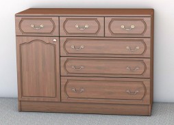 "Александр 6" комод МДФ