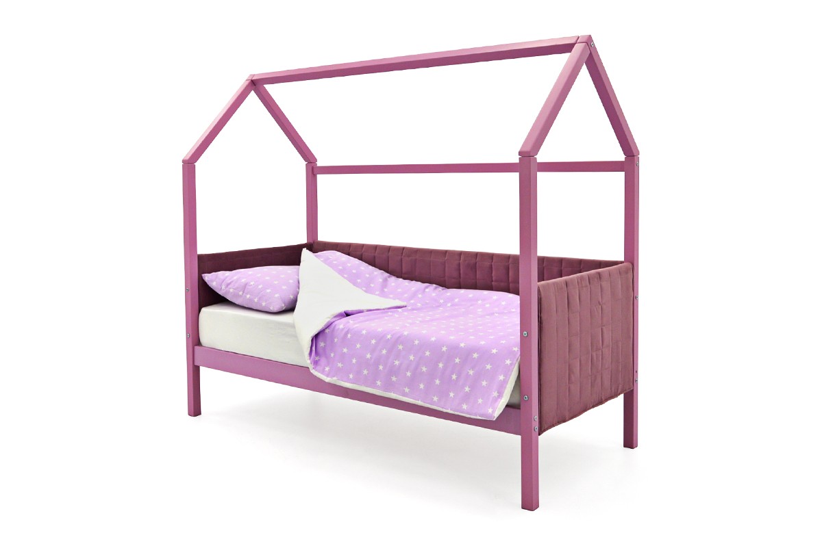 детская кровать домик с ящиками