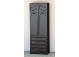 Шкаф "Поларис 2.4+А" (с антресолью) 24 450 Р. в Вира Мебель Шкаф "Поларис 2.4+А" (с антресолью)