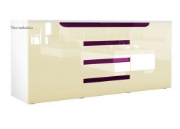 "Элит 27" комод с глянцевым фасадом.