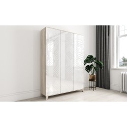 Сканди 11 шкаф распашной на ножках