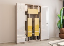 "Вираж 17" шкаф-стеллаж 42 250 Р. в Вира Мебель "Вираж 17" шкаф-стеллаж