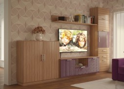 Стенка Глянец 4-3D 