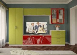 Стенка Глянец 22-3D в гостиную