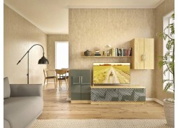 Стенка Глянец 39-3D 26 400 Р. в Вира Мебель Стенка Глянец 39-3D