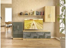 Стенка Глянец 39-3D 26 400 Р. в Вира Мебель Стенка Глянец 39-3D