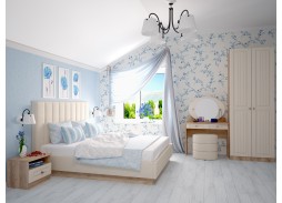 "Богуслава 3" спальный гарнитур, ф-ка "Комфорт S" 59 915 Р. в Вира Мебель "Богуслава 3" спальный гарнитур, ф-ка "Комфорт S"