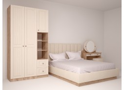 "Богуслава 6" спальный гарнитур, ф-ка "Комфорт S" 64 710 Р. в Вира Мебель "Богуслава 6" спальный гарнитур, ф-ка "Комфорт S"