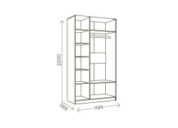 "Илия 001" спальня, ф-ка "Комфорт S" 68 932 Р. в Вира Мебель "Илия 001" спальня, ф-ка "Комфорт S"