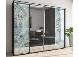 "Модус 25" шкаф купе с фотопечатью 61 650 Р. в Вира Мебель "Модус 25" шкаф купе с фотопечатью