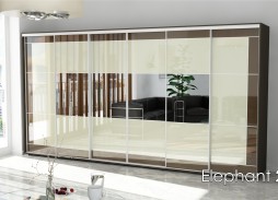 "Элефант 28" шкаф купе шестидверный