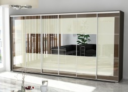 "Элефант 28" шкаф купе шестидверный