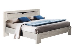 "Лючия 33.09 бетон" кровать с ортопедическим основанием, ф-ка Олимп мебель