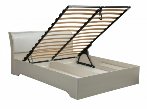 Кровать "Мона 06.297" с подъемным механизмом - вудлайн кремовый, ф-ка Олимп