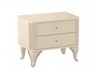 Стефани 43.14 бежевый тумба прикроватная, ф-ка Олимп