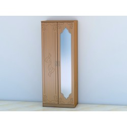 Шкаф Горизонт 2 с 1 зеркалом