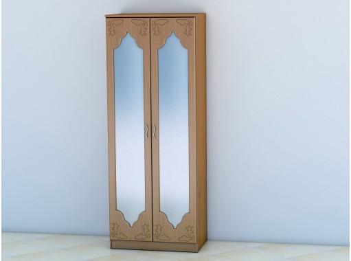 Шкаф "Горизонт 2" с 2 зеркалами (вар.1)