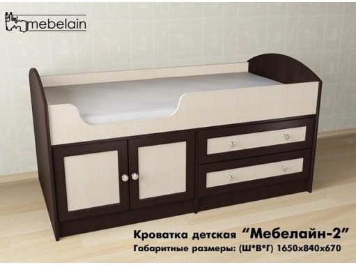 Кроватка детская "Мебелайн 2"