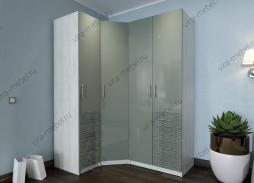 Меркурий Люкс фреза №7 шкаф угловой распашной 44 950 Р. в Вира Мебель Меркурий Люкс фреза №7 шкаф угловой распашной