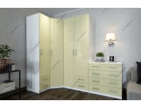 Меркурий Люкс фреза №11 шкаф угловой распашной