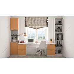 Меркурий Люкс фреза №1 шкаф угловой распашной