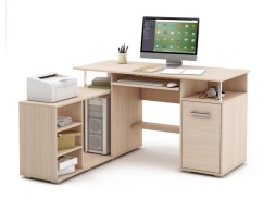 "Амбер 9" компьютерный стол, ф-ка ВМФ