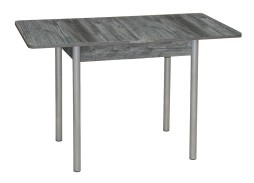 Стол обеденный "Эко" 80*60/120 сосна пасадена/металлик, ф-ка Система Мебели