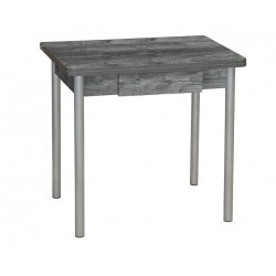 Стол круглый, раздвижной ЛДСП белый, ф-ка Система Мебели