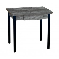 Стол круглый, раздвижной ЛДСП белый, ф-ка Система Мебели