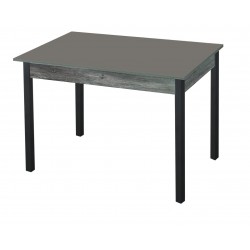 Стол круглый, раздвижной ЛДСП белый, ф-ка Система Мебели