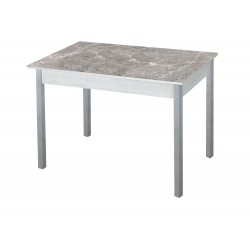 Стол круглый, раздвижной ЛДСП белый, ф-ка Система Мебели