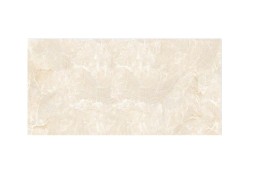 Стол обеденный "Альфа" с фотопечатью дуб молочный/бежевый мрамор/белый, ф-ка Система Мебели