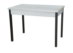 Стол обеденный "Колорадо" раздвижной 68*110/140 бетон/чёрный, ф-ка Система Мебели