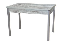 Стол обеденный "Колорадо" раздвижной 68*110/140 бетон тёмный/металлик, ф-ка Система Мебели