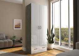 "Гамма 2-2" шкаф распашной