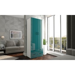 Сканди 1 шкаф распашной на ножках