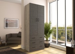 "Гамма 4-1" шкаф распашной