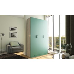 Сканди 1 шкаф распашной на ножках