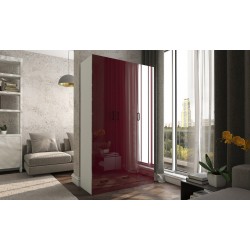 Сканди 1 шкаф распашной на ножках