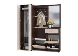 Прихожая ВШ-5+ТП-1+ПЗ-3+ТП-2+ШО-1 ф-ка Сокл 31 920 Р. в Вира Мебель Прихожая ВШ-5+ТП-1+ПЗ-3+ТП-2+ШО-1 ф-ка Сокл