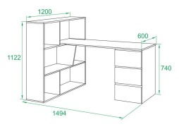 Письменный стол СПМ-20 ф-ка Сокол