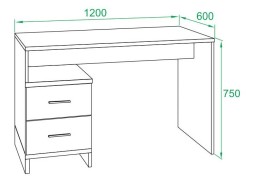 Компьютерный стол КСТ-08 со встроенной тумбой ф-ка Сокол 9 500 Р. в Вира Мебель Компьютерный стол КСТ-08 со встроенной тумбой ф-ка Сокол