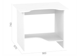 Компьютерный игровой стол КСТ-03 ф-ка Сокол 5 910 Р. в Вира Мебель Компьютерный игровой стол КСТ-03 ф-ка Сокол