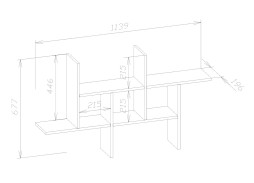 Полка настенная ПК-6 ф-ка Сокол 2 090 Р. в Вира Мебель Полка настенная ПК-6 ф-ка Сокол