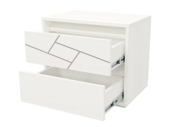 Тумба прикроватная Аделина, ф-ка Гранд Кволити 3 625 Р. в Вира Мебель Тумба прикроватная Аделина, ф-ка Гранд Кволити